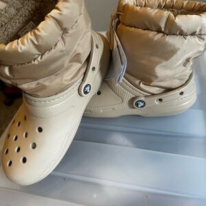 CROCS Faux Fur Lined Footwear